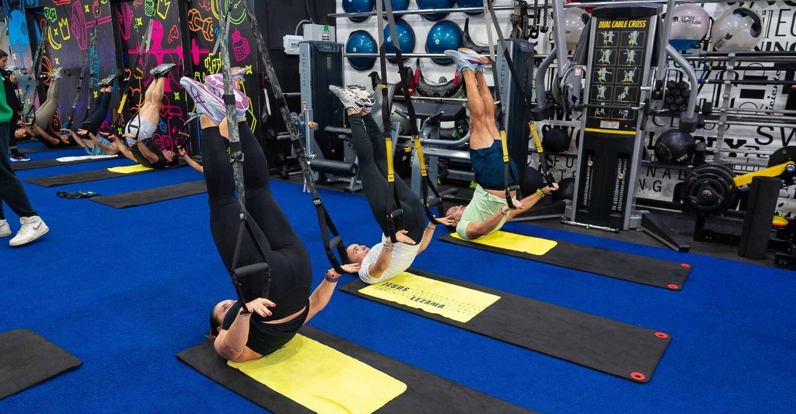 Entrenamiento TRX en Jesús Lezama